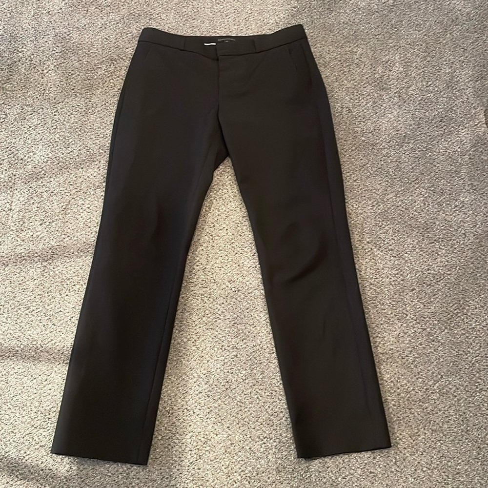 Banana Republic black Ryan pants size 6 straight leg